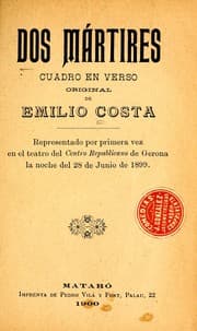 Tapa de Dos mártires