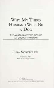 Tapa de Why my third husband will be a dog