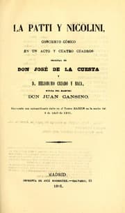 Tapa de La Patti y Nicolini
