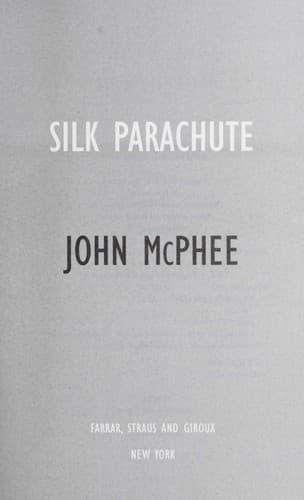 Tapa de Silk parachute