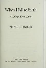 Tapa de Where I fell to earth