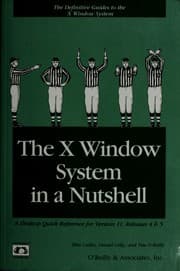 Tapa de The X Window System in a Nutshell