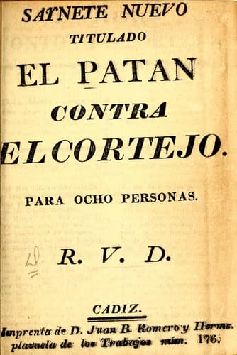 Tapa de El patán contra el cortejo
