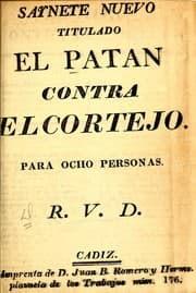 Tapa de El patán contra el cortejo