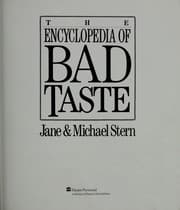 Tapa de The encyclopedia of bad taste