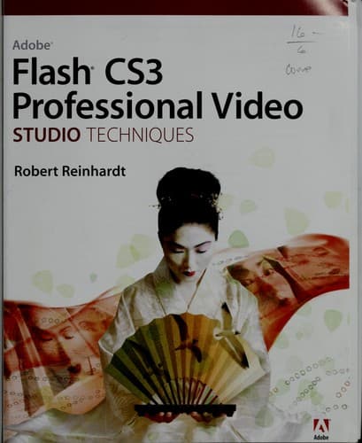 Tapa de Flash CS3 professional video