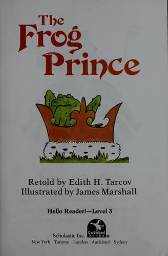 Tapa de The Frog Prince