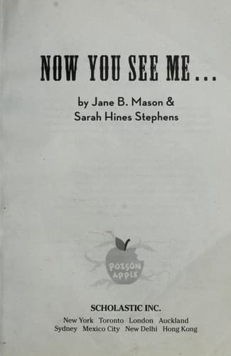 Tapa de Now you see me--