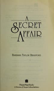 Tapa de A secret affair