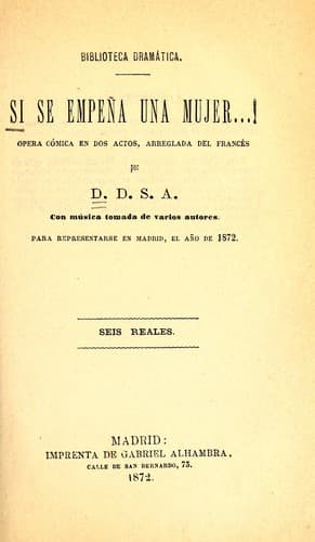 Tapa de !Si se empeña una mujer--!