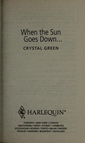 Tapa de When the sun goes down--