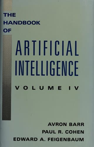 Tapa de Handbook of artificial intelligence