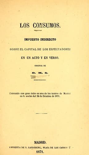 Tapa de Los consumos