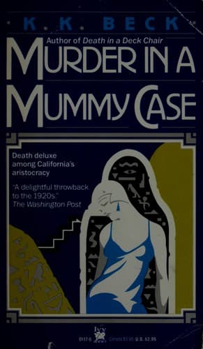 Tapa de Murder in a mummy case
