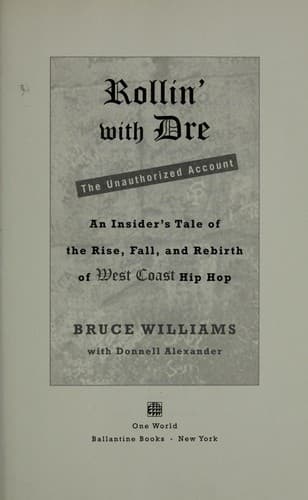 Tapa de Rollin' with Dre
