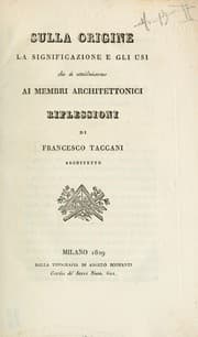 Tapa de Sulla origine, la significazione e gli usi che si attribuiscono ai membri architettonici riflessioni