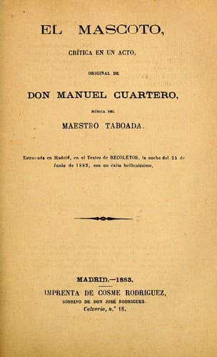 Tapa de El mascoto