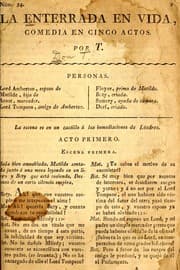 Tapa de La enterrada en vida
