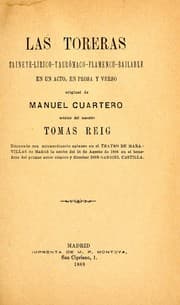 Tapa de Las toreras