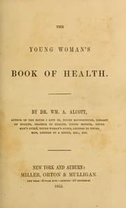 Tapa de The young woman's book of health