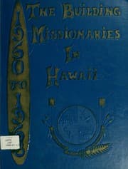 Tapa de Building missionaries in Hawaii, 1960-1963