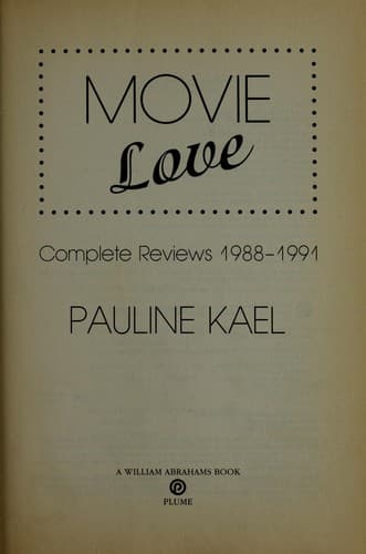 Tapa de Movie love