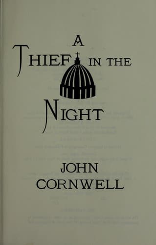 Tapa de A thief in the night