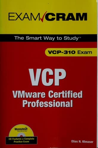 Tapa de VCP exam cram