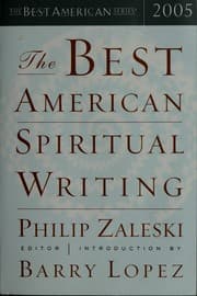 Tapa de The best American spiritual writing 2005