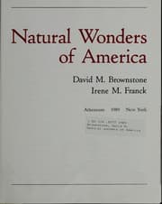 Tapa de Natural wonders of America