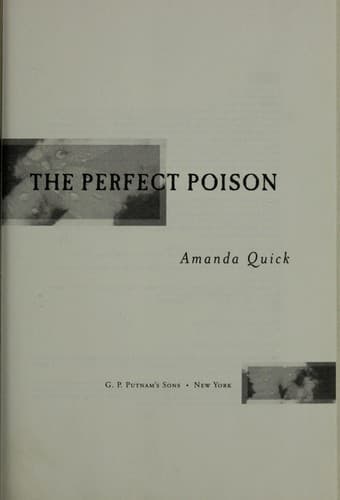 Tapa de The Perfect Poison