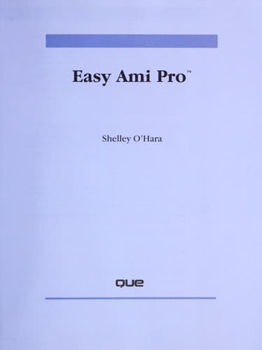Tapa de Easy Ami Pro