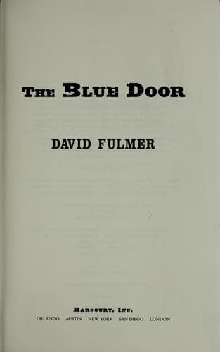 Tapa de The blue door