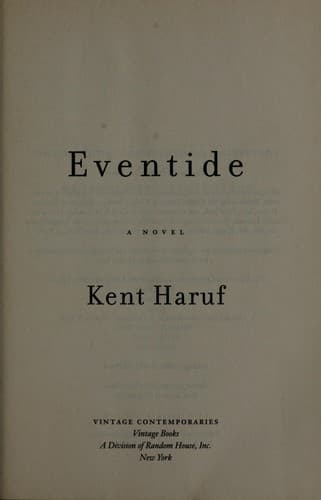 Tapa de Eventide