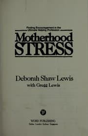 Tapa de Motherhood stress