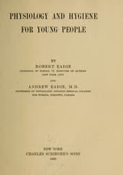 Tapa de Physiology and hygiene for young people