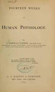 Tapa de Fourteen weeks in human physiology