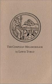 Tapa de The compleat melancholick