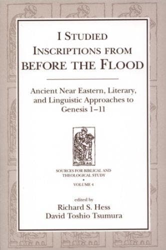 Tapa de "I Studied Inscriptions from Before the Flood"