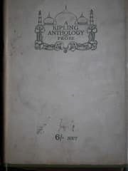 Tapa de A  Kipling anthology