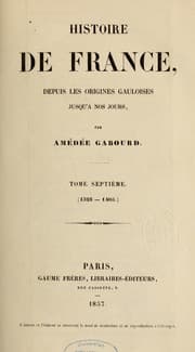 Tapa de Histoire de France, depuis les origines gauloises jusqu'à nos jours