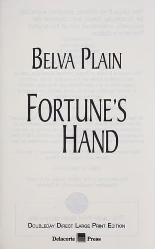 Tapa de Fortune's Hand