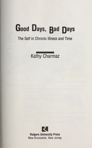 Tapa de Good days, bad days