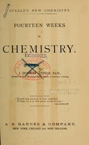 Tapa de Fourteen weeks in chemistry