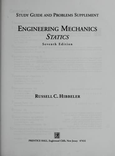 Tapa de Study guide and problems supplement
