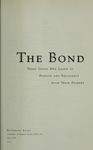 Tapa de The bond