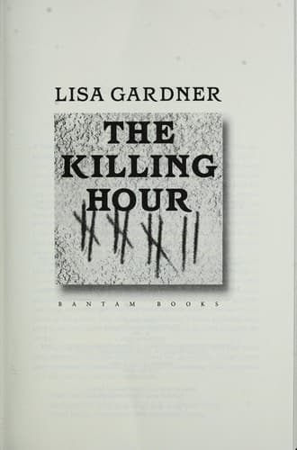 Tapa de The killing hour
