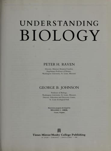 Tapa de Understanding biology