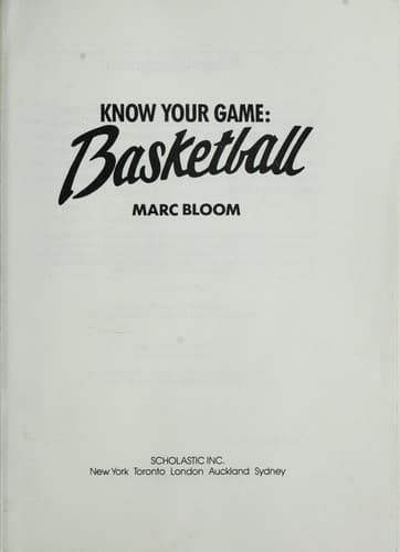 Tapa de Know your game