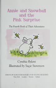 Tapa de Annie and Snowball and the pink surprise